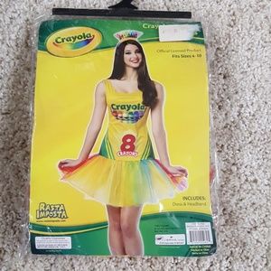 New!! Crayola Costume 4-10